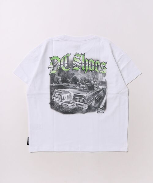 DC SHOES(ディーシーシューズ)の「DC Shoes キッズ 26 KD GO TO PARK SS Tシャツ 【2026年夏モデル】(Tシャツ/カットソー・キッズ・ホワイト/ブラック系その他・130/140/150/160/120)」の3枚目の写真