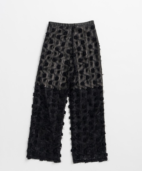 PRANK PROJECT（プランクプロジェクト）の「フラワーメッシュパンツ / Flower Mesh Pants（その他パンツ・レディース・ホワイト/ブラック・36/38）」の13枚目の写真