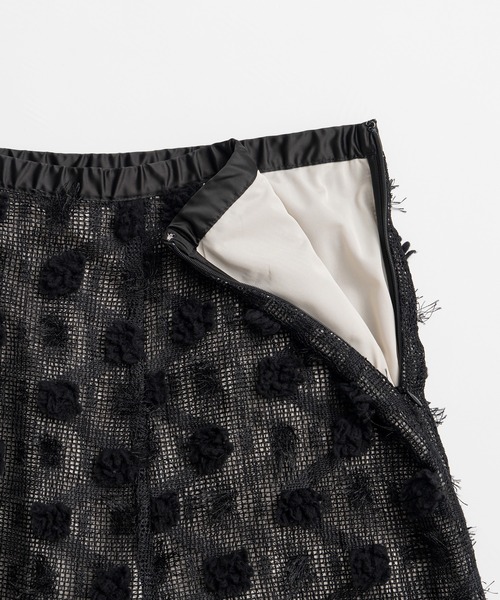 PRANK PROJECT（プランクプロジェクト）の「フラワーメッシュパンツ / Flower Mesh Pants（その他パンツ・レディース・ホワイト/ブラック・36/38）」の16枚目の写真