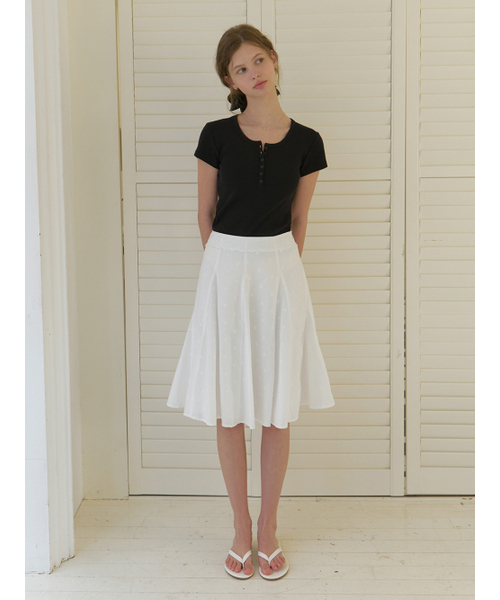 RE_L(リエル)の「Sora flower laced skirt (white)(スカート・レディース・その他・SMALL/MEDIUM)」の4枚目の写真