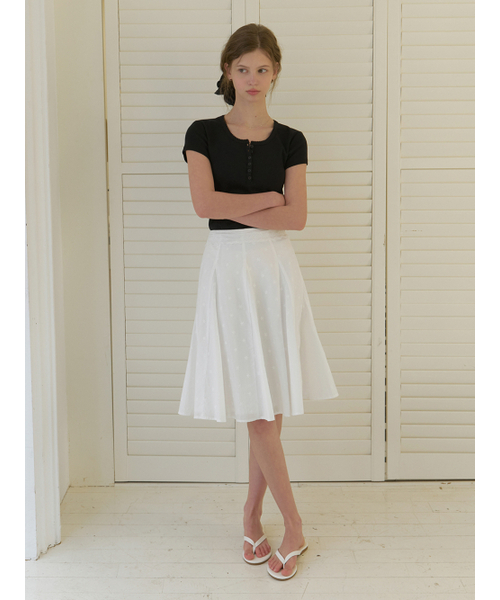 RE_L(リエル)の「Sora flower laced skirt (white)(スカート・レディース・その他・SMALL/MEDIUM)」の3枚目の写真