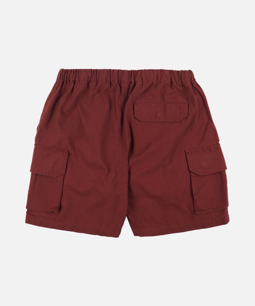 FRIZMWORKS(フリズムワークス)の「CANVAS MULTI POCKET SHORTS _ BURGUNDY(その他パンツ・メンズ・その他・SMALL/MEDIUM/LARGE/X-LARGE)」の3枚目の写真