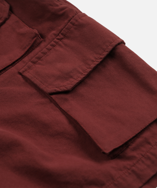 FRIZMWORKS(フリズムワークス)の「CANVAS MULTI POCKET SHORTS _ BURGUNDY(その他パンツ・メンズ・その他・SMALL/MEDIUM/LARGE/X-LARGE)」の6枚目の写真