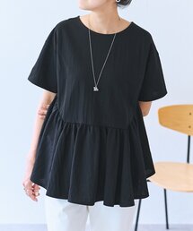 BEARDSLEY | ギャザーペプラムTee(Tシャツ/カットソー)