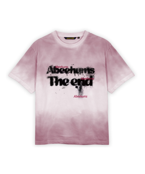 ABEEHUMS（アビハムズ）の「ペインテッドスモークウォッシング半袖Tシャツ ABH365-101 ラベンダー（Tシャツ/カットソー・レディース・ラベンダー・FREE）」の2枚目の写真