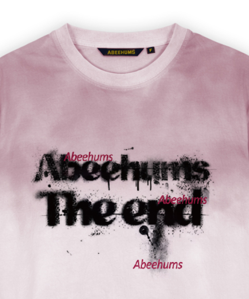 ABEEHUMS（アビハムズ）の「ペインテッドスモークウォッシング半袖Tシャツ ABH365-101 ラベンダー（Tシャツ/カットソー・レディース・ラベンダー・FREE）」の4枚目の写真