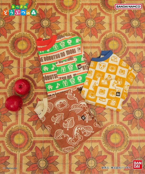 BREEZE(ブリーズ)の「あつまれ どうぶつの森 総柄ポケットTシャツ(Tシャツ/カットソー・キッズ・レインボー/ブラウン/イエロー・80/90/100/110/120/130/140)」の10枚目の写真