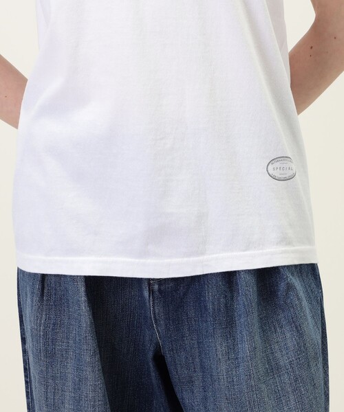 TANGTANG(タンタン)の「TANGTANG コットン ロゴ プルオーバー(Tシャツ/カットソー・レディース・ホワイト系その他・S)」の9枚目の写真