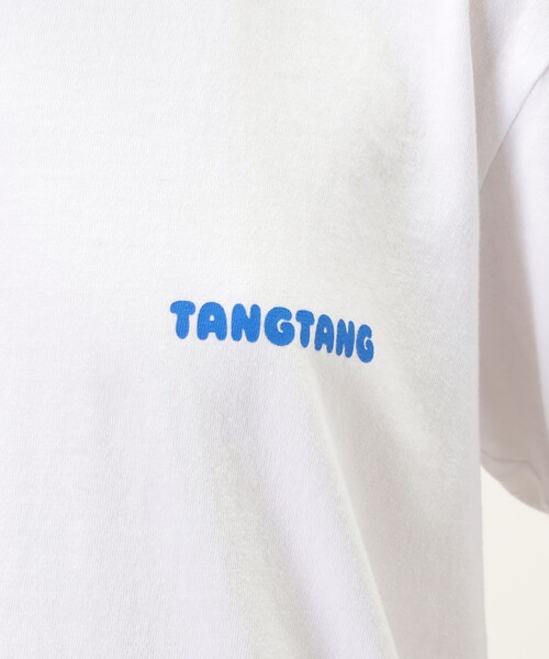 TANGTANG(タンタン)の「TANGTANG コットン ロゴ プルオーバー(Tシャツ/カットソー・レディース・ホワイト系その他・S)」の11枚目の写真