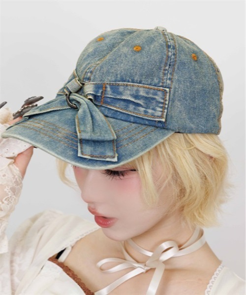 axes femme｜アクシーズファム（レディース）のキャップ（ブルー