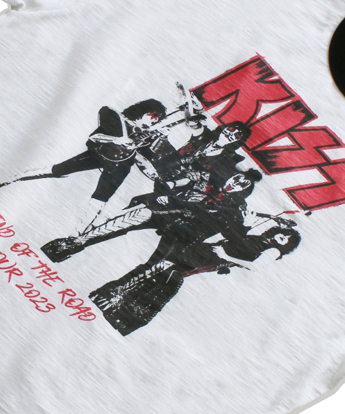 MAINBOOTH（メインブース）の「[KISS] エンドオブザロードTシャツ(ホワイト)（Tシャツ/カットソー・レディース・その他・1/2/3）」の5枚目の写真
