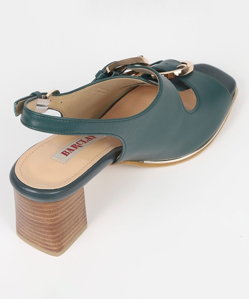 BARCLAY(バークレー)の「BARCLAY(バークレー)カジュアルヒールサンダル(サンダル・レディース・グリーン/アイボリー/ブラック・22cm/22.5cm/23cm/23.5cm/24cm/24.5cm)」の10枚目の写真