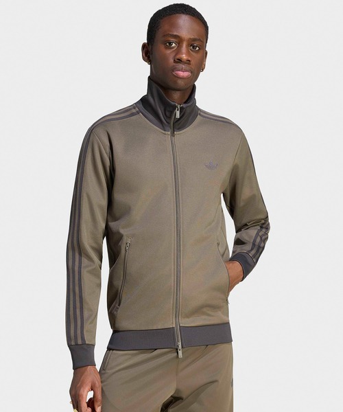 adidas(アディダス)の「adidas/アディダス ORI CLASSIC TRACK TOP クラシック ブランドロゴ スリーストライプス トラックトップ メンズ 2026年春夏春服 夏服(ジャージ・メンズ・ブラウン/オリーブ/アイボリー/ライトブラウン・S/M/L/XL)」の21枚目の写真