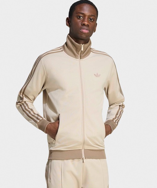 adidas(アディダス)の「adidas/アディダス ORI CLASSIC TRACK TOP クラシック ブランドロゴ スリーストライプス トラックトップ メンズ 2026年春夏春服 夏服(ジャージ・メンズ・ブラウン/オリーブ/アイボリー/ライトブラウン・S/M/L/XL)」の16枚目の写真