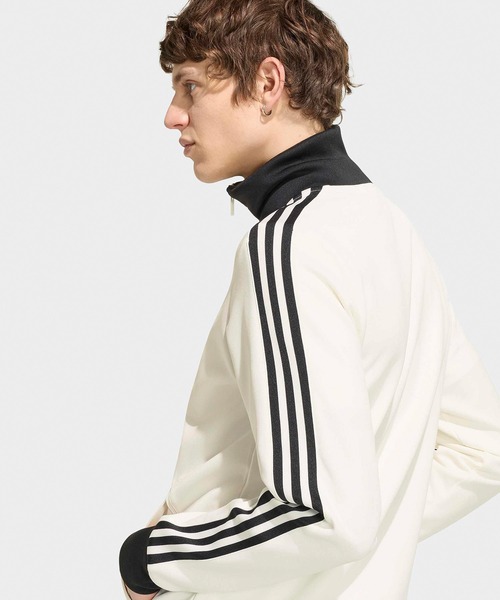 adidas(アディダス)の「adidas/アディダス ORI CLASSIC TRACK TOP クラシック ブランドロゴ スリーストライプス トラックトップ メンズ 2026年春夏春服 夏服(ジャージ・メンズ・ブラウン/オリーブ/アイボリー/ライトブラウン・S/M/L/XL)」の7枚目の写真