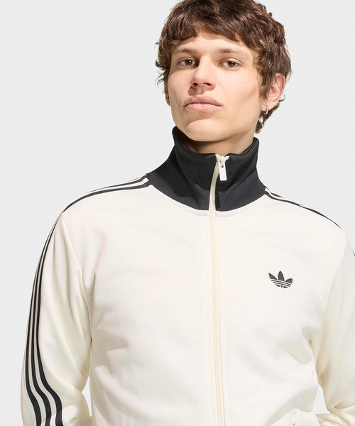 adidas(アディダス)の「adidas/アディダス ORI CLASSIC TRACK TOP クラシック ブランドロゴ スリーストライプス トラックトップ メンズ 2026年春夏春服 夏服(ジャージ・メンズ・ブラウン/オリーブ/アイボリー/ライトブラウン・S/M/L/XL)」の5枚目の写真