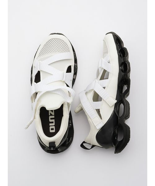 MIZUNO(ミズノ )の「【Mizuno】WAVE PROPHECY Strap(スニーカー・レディース・ホワイト・24/23.5/23/25/24.5)」の6枚目の写真