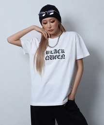 Chaco closet（チャコ クローゼット）の「【BLACKQUEEN】ロゴロングTシャツ（Tシャツ/カットソー）」