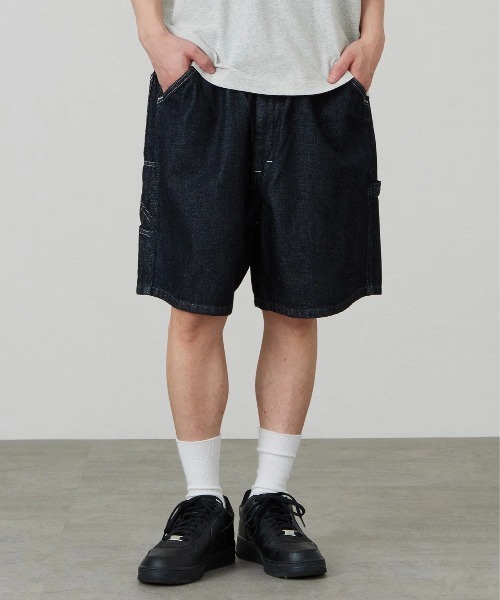 Lee（リー）の「Lee/リー　COMFY PAINTER SHORTS（その他パンツ・メンズ・チャコールグレー/モスグリーン/ダークインディゴブルー/オレンジ/ネイビー・SMALL/MEDIUM/LARGE）」の9枚目の写真