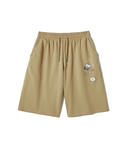 GAKKAI UNIONS(ガッカイユニオンズ)の「トリップポスト バミューダパンツ ベージュ(その他パンツ・レディース・その他・SMALL/MEDIUM/LARGE/X-LARGE)」の2枚目の写真