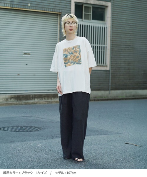 zootie(ズーティー)の「やわらかワッシャー リラックスワイドパンツ(その他パンツ・レディース・チャコール/ミント/ブラック/スモークピンク/ブルーグレー/グレイッシュベージュ/カーキ/アイボリー・M/L)」の18枚目の写真