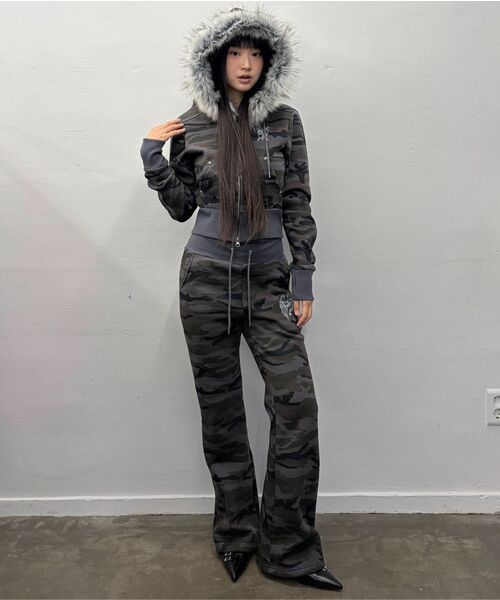 LUVISTRUE（ラヴイズトゥルー）の「EV BOOTSCUT TRAINING PANTS(CAMO)（その他パンツ・レディース・その他・FREE）」の9枚目の写真