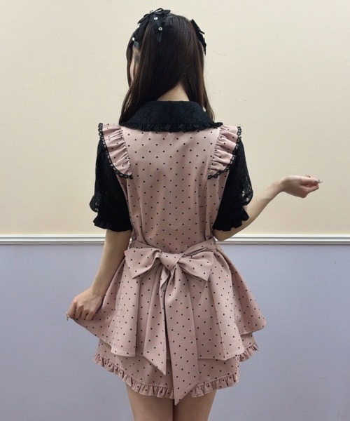 Secret Honey(シークレットハニー)の「ハートフロッキーセットアップ(セットアップ・レディース・グレー/ピンク/ブラック・MEDIUM)」の20枚目の写真