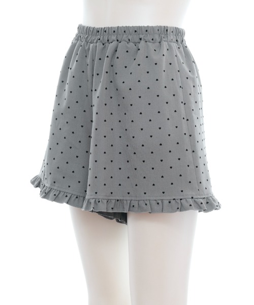 Secret Honey(シークレットハニー)の「ハートフロッキーセットアップ(セットアップ・レディース・グレー/ピンク/ブラック・MEDIUM)」の14枚目の写真