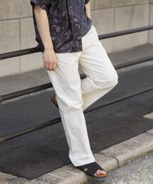 その他パンツ（ホワイト/白色系・リネン・麻）ファッション通販 - ZOZOTOWN