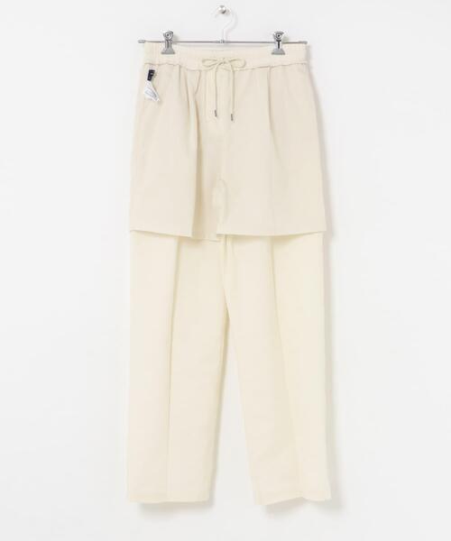 ITEMS URBANRESEARCH(アイテムズ アーバンリサーチ)の「リネンレーヨン ウエストイージー トラウザー(その他パンツ・メンズ・オフホワイト/ブルー系その他/モカ/ブラック・LARGE/MEDIUM)」の10枚目の写真