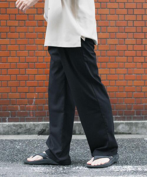 ITEMS URBANRESEARCH(アイテムズ アーバンリサーチ)の「リネンレーヨン ウエストイージー トラウザー(その他パンツ・メンズ・オフホワイト/ブルー系その他/モカ/ブラック・LARGE/MEDIUM)」の12枚目の写真