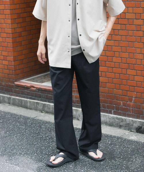 ITEMS URBANRESEARCH(アイテムズ アーバンリサーチ)の「リネンレーヨン ウエストイージー トラウザー(その他パンツ・メンズ・オフホワイト/ブルー系その他/モカ/ブラック・LARGE/MEDIUM)」の13枚目の写真