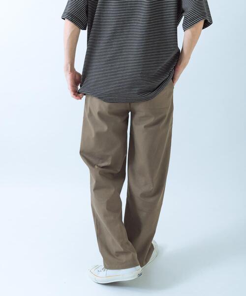 ITEMS URBANRESEARCH(アイテムズ アーバンリサーチ)の「リネンレーヨン ウエストイージー トラウザー(その他パンツ・メンズ・オフホワイト/ブルー系その他/モカ/ブラック・LARGE/MEDIUM)」の19枚目の写真