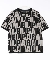 /MMMM/ダブルジャガードニット PARALLEL、CHAIN、 TEE
