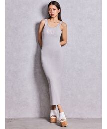 GYDA jacquard longニットワンピース
