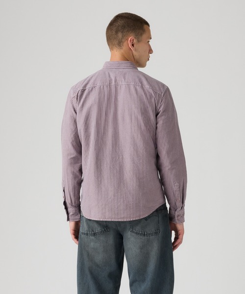 Levi's(リーバイス)の「Levi's/リーバイス オーセンティック ボタンダウンシャツ(シャツ/ブラウス・メンズ・パープル・XL/S/M/L)」の3枚目の写真