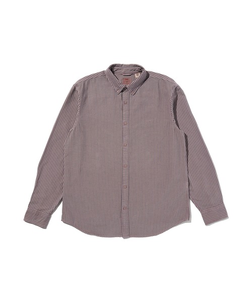 Levi's(リーバイス)の「Levi's/リーバイス オーセンティック ボタンダウンシャツ(シャツ/ブラウス・メンズ・パープル・XL/S/M/L)」の4枚目の写真