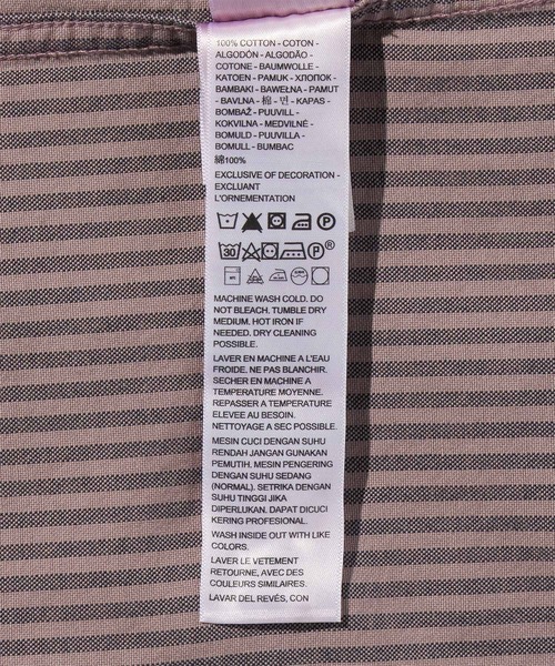 Levi's(リーバイス)の「Levi's/リーバイス オーセンティック ボタンダウンシャツ(シャツ/ブラウス・メンズ・パープル・XL/S/M/L)」の10枚目の写真
