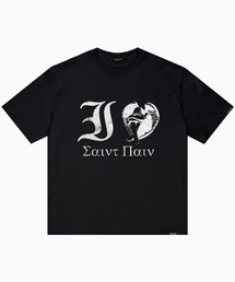 SP アイラブセイント 半袖Tシャツ ブラック