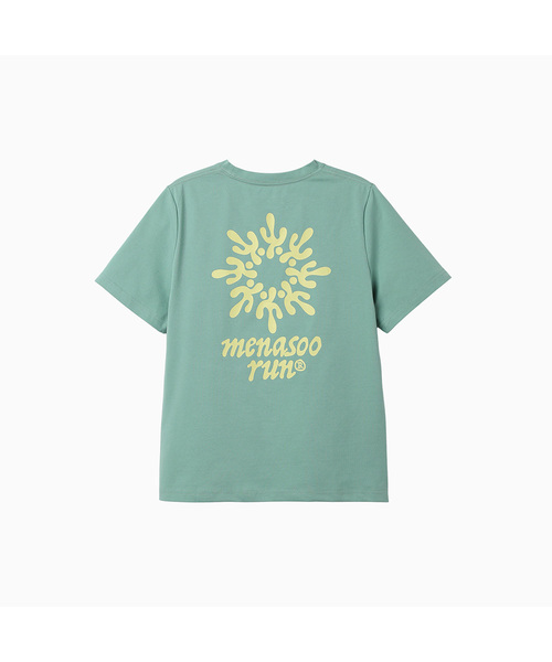 MENASOO(ミナス)の「Run Symbol Sorona T Shirt (Basic Fit)_Mint(Tシャツ/カットソー・レディース・ミント・S/L/2XL)」の1枚目の写真