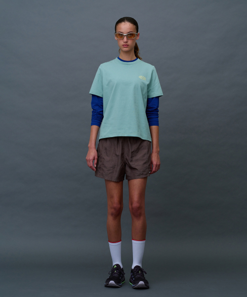 MENASOO(ミナス)の「Run Symbol Sorona T Shirt (Basic Fit)_Mint(Tシャツ/カットソー・レディース・ミント・S/L/2XL)」の2枚目の写真