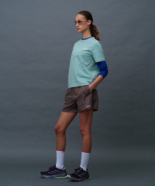 MENASOO(ミナス)の「Run Symbol Sorona T Shirt (Basic Fit)_Mint(Tシャツ/カットソー・レディース・ミント・S/L/2XL)」の3枚目の写真