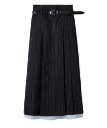 デザインプリーツスカート