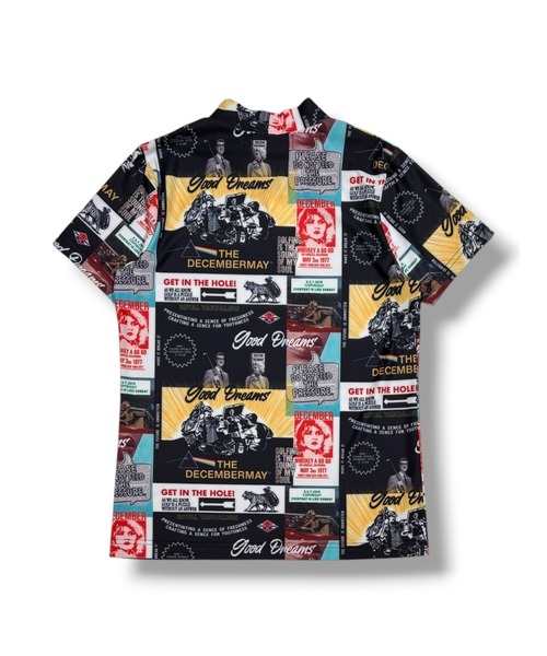 DECEMBERMAY(ディセンバーメイ)の「Good Dreams mockneck shirt(ポロシャツ・メンズ・ネイビー/ブラック・X-LARGE/LARGE/MEDIUM)」の4枚目の写真