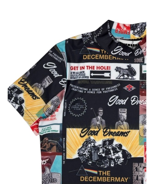 DECEMBERMAY(ディセンバーメイ)の「Good Dreams mockneck shirt(ポロシャツ・メンズ・ネイビー/ブラック・X-LARGE/LARGE/MEDIUM)」の8枚目の写真