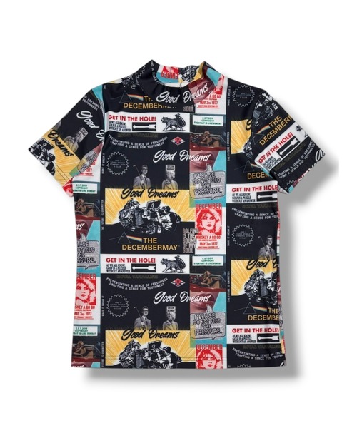 DECEMBERMAY(ディセンバーメイ)の「Good Dreams mockneck shirt(ポロシャツ・メンズ・ネイビー/ブラック・X-LARGE/LARGE/MEDIUM)」の3枚目の写真