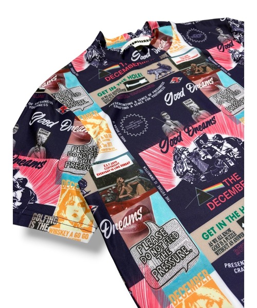 DECEMBERMAY(ディセンバーメイ)の「Good Dreams mockneck shirt(ポロシャツ・メンズ・ネイビー/ブラック・X-LARGE/LARGE/MEDIUM)」の16枚目の写真