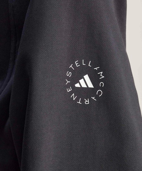 adidas by Stella McCartney(アディダスバイステラマッカートニー)の「adidas by Stella McCartney クロップドパーカー / アディダス adidas(スウェット・レディース・ブラック・LARGE/MEDIUM/SMALL/X-LARGE/X-SMALL)」の3枚目の写真