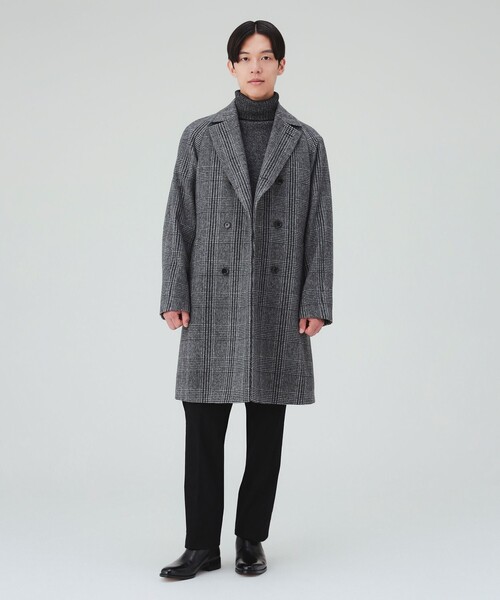 BEAMS HEART(ビームスハート)の「ダブル アルスターコート(チェスターコート・メンズ・ブラウン/グレー・SMALL/MEDIUM/LARGE/X-LARGE)」の3枚目の写真
