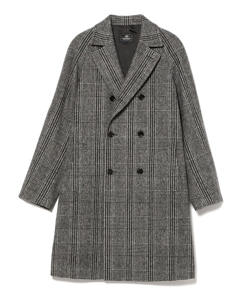 BEAMS HEART(ビームスハート)の「ダブル アルスターコート(チェスターコート・メンズ・ブラウン/グレー・SMALL/MEDIUM/LARGE/X-LARGE)」の6枚目の写真